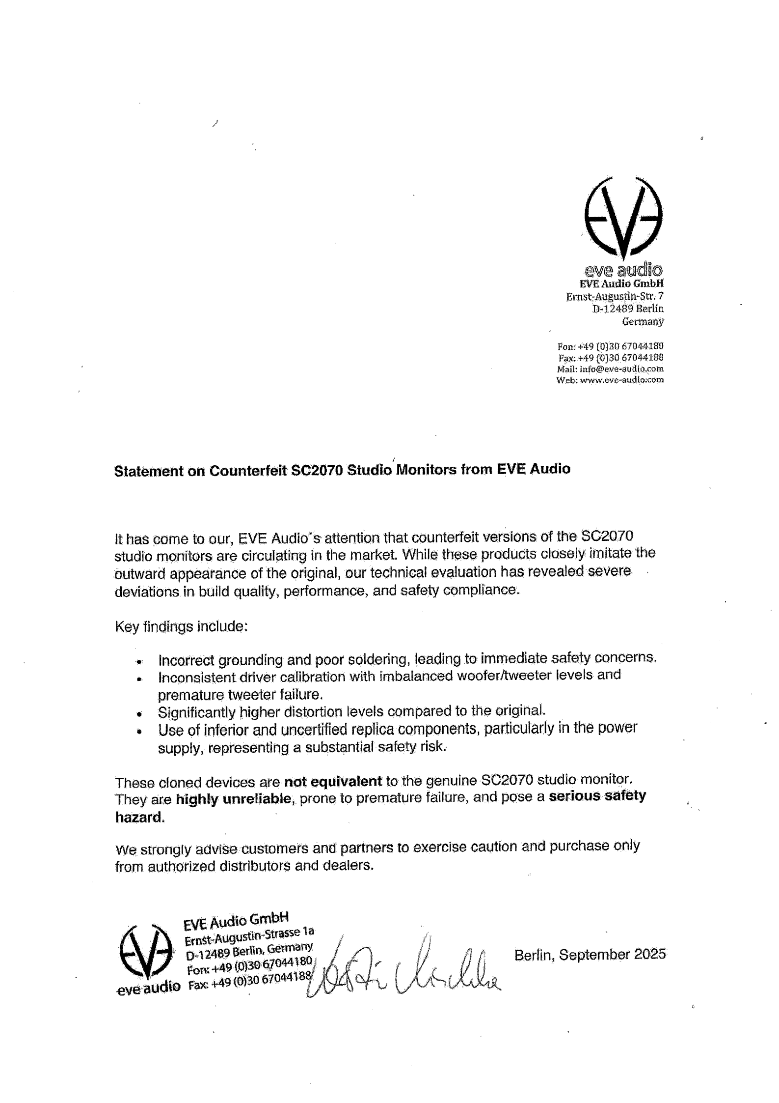 关于假冒EVE Audio品牌SC2070录音室监听音箱的声明-单_02.png